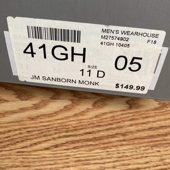 Johnston and Murphy Mens brown leather slip on - Picture 7 of 7